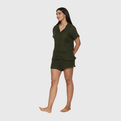 Pajama Top and Shorts