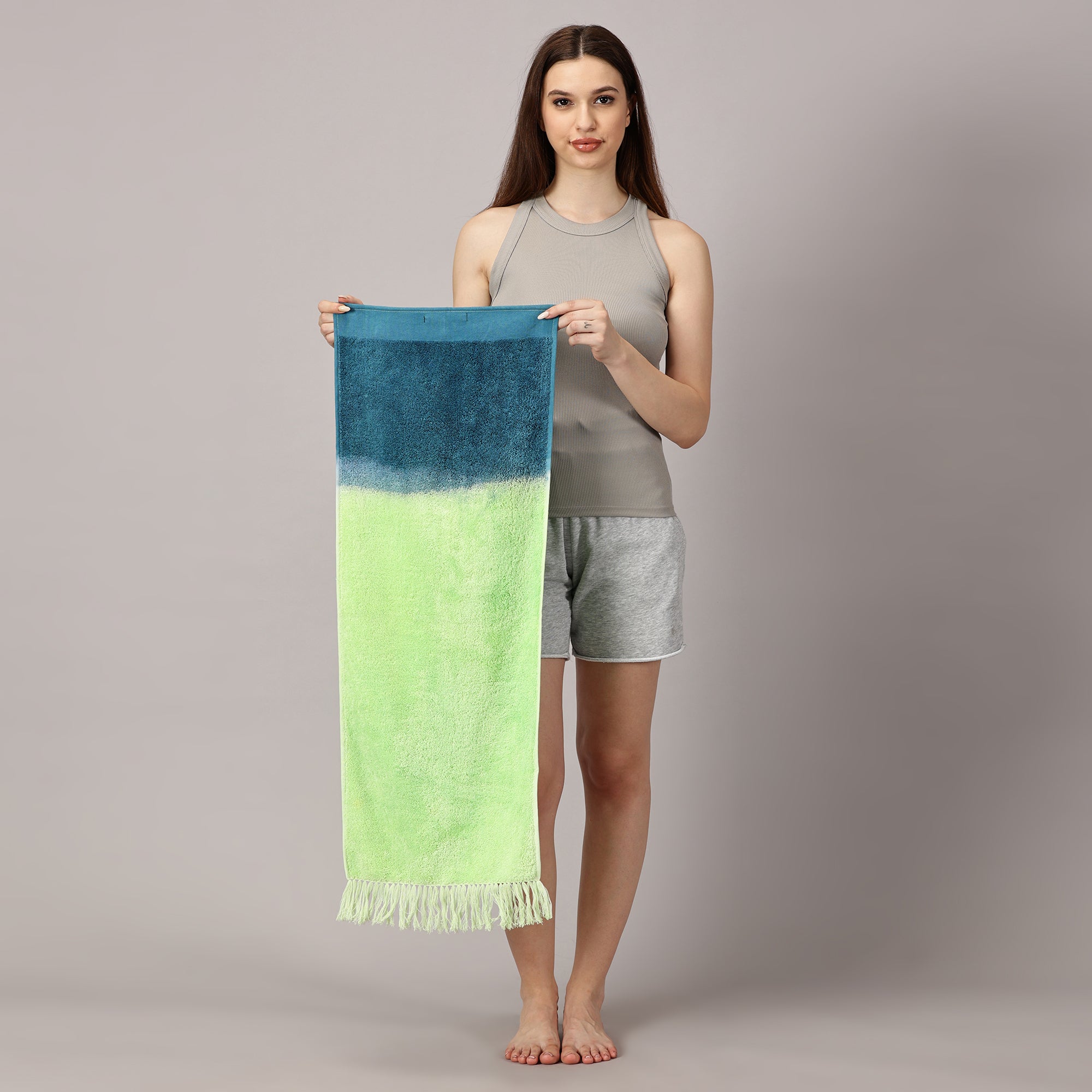 Super Soft Terry Bath Towel and Face Towel Set for Men and Women