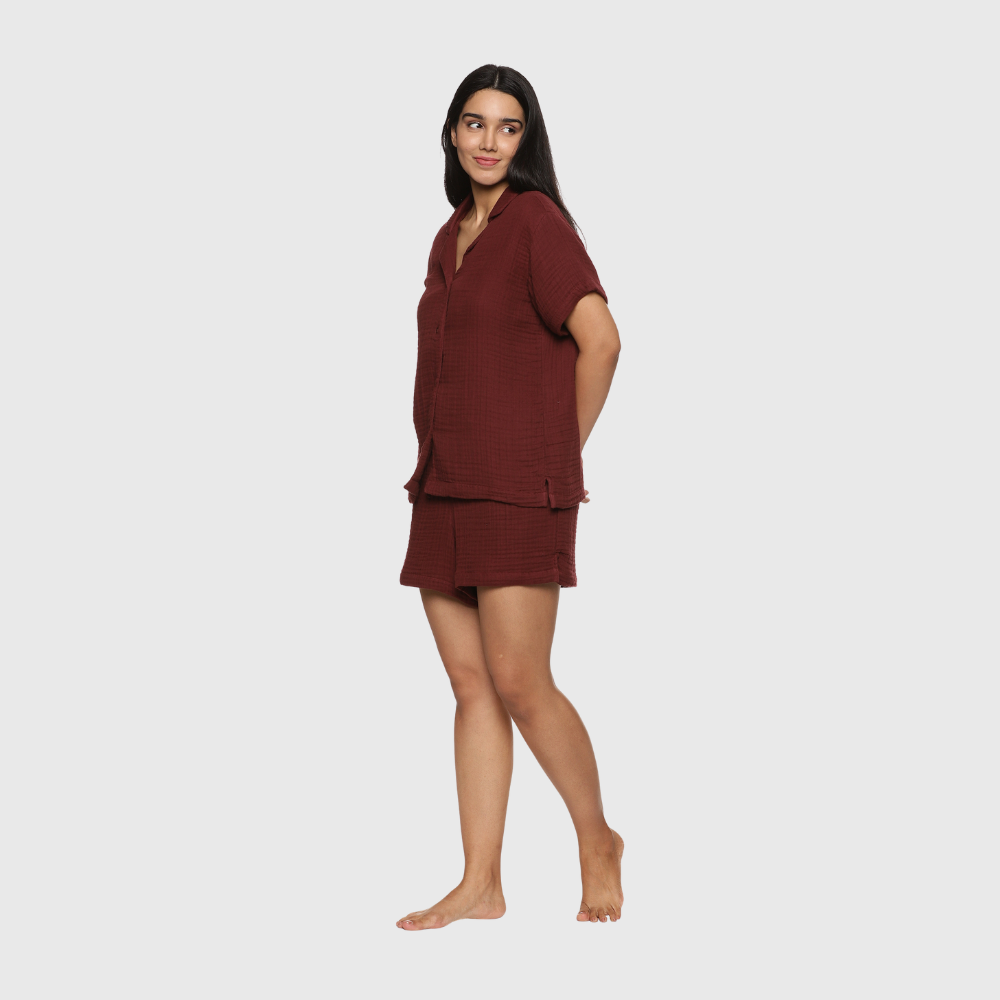 Pajama Top and Shorts