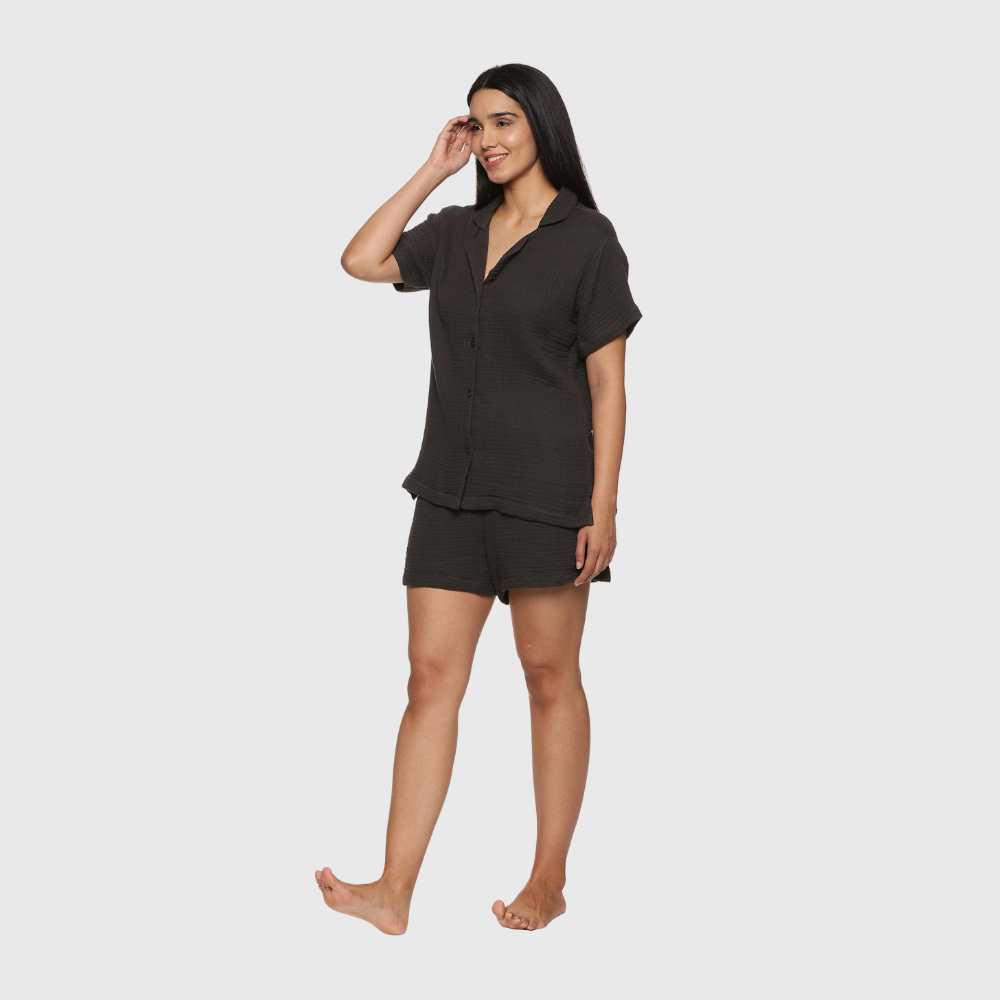 Pajama Top and Shorts
