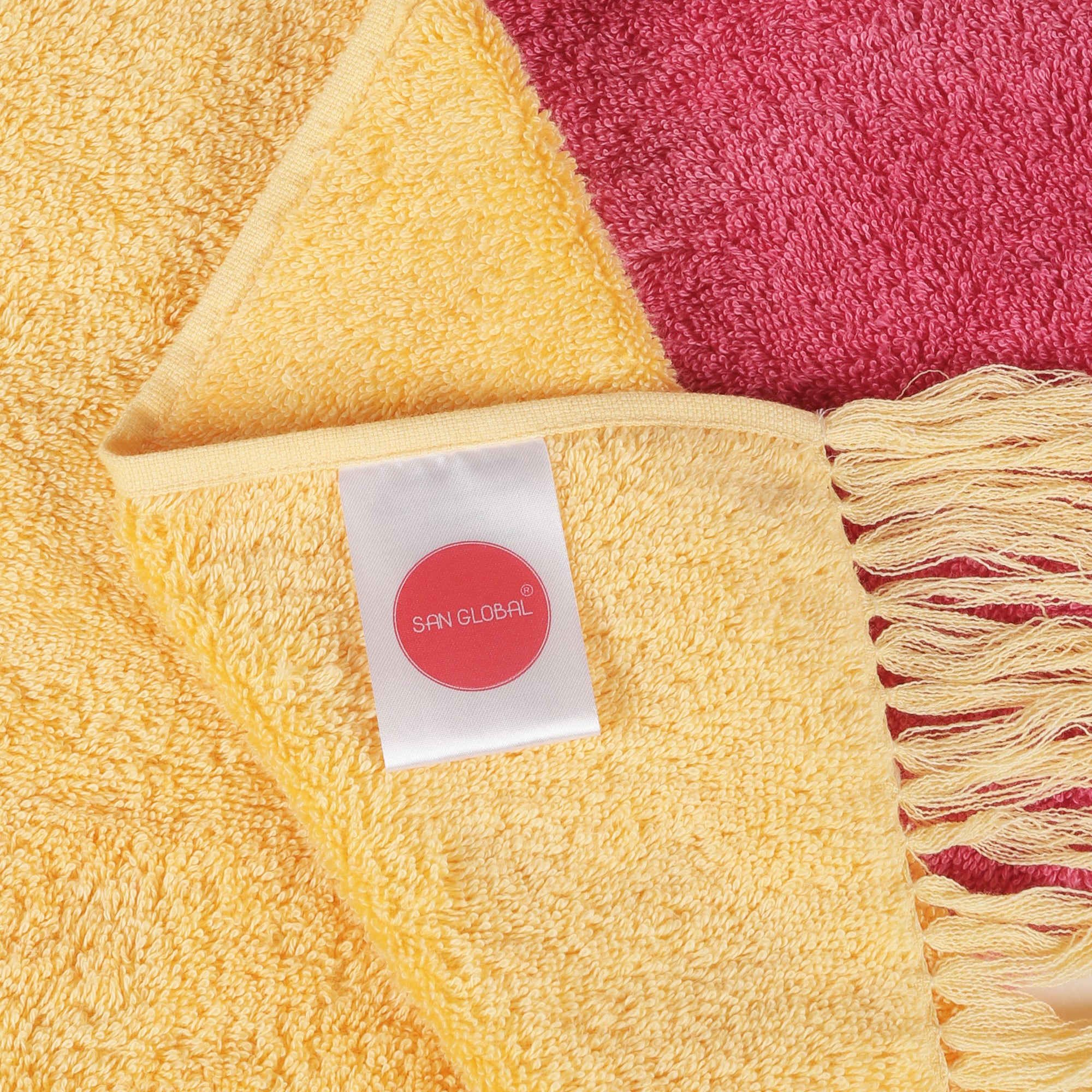 Super Soft Terry Bath Towel and Face Towel Set for Men and Women