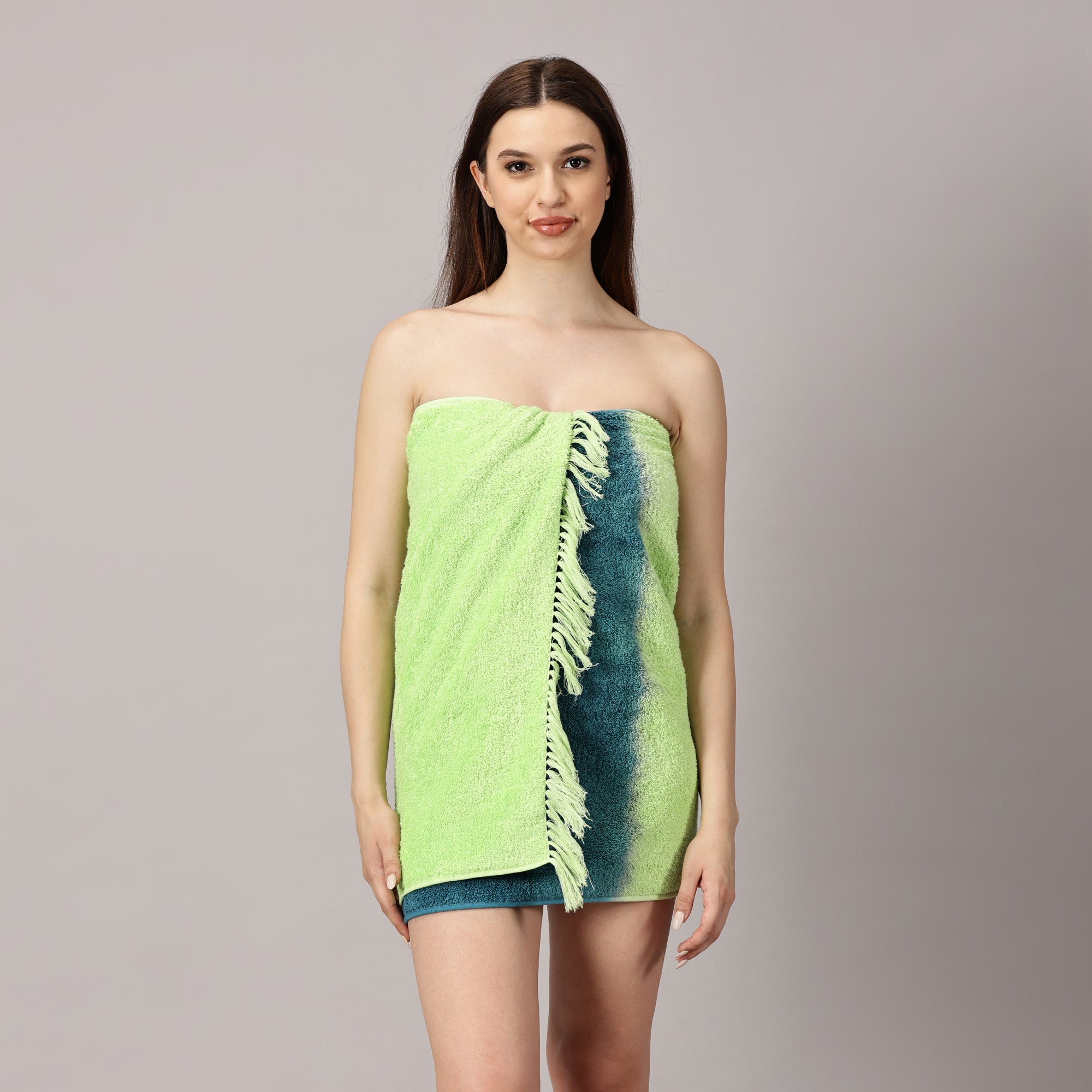 Super Soft Terry Bath Towel and Face Towel Set for Men and Women