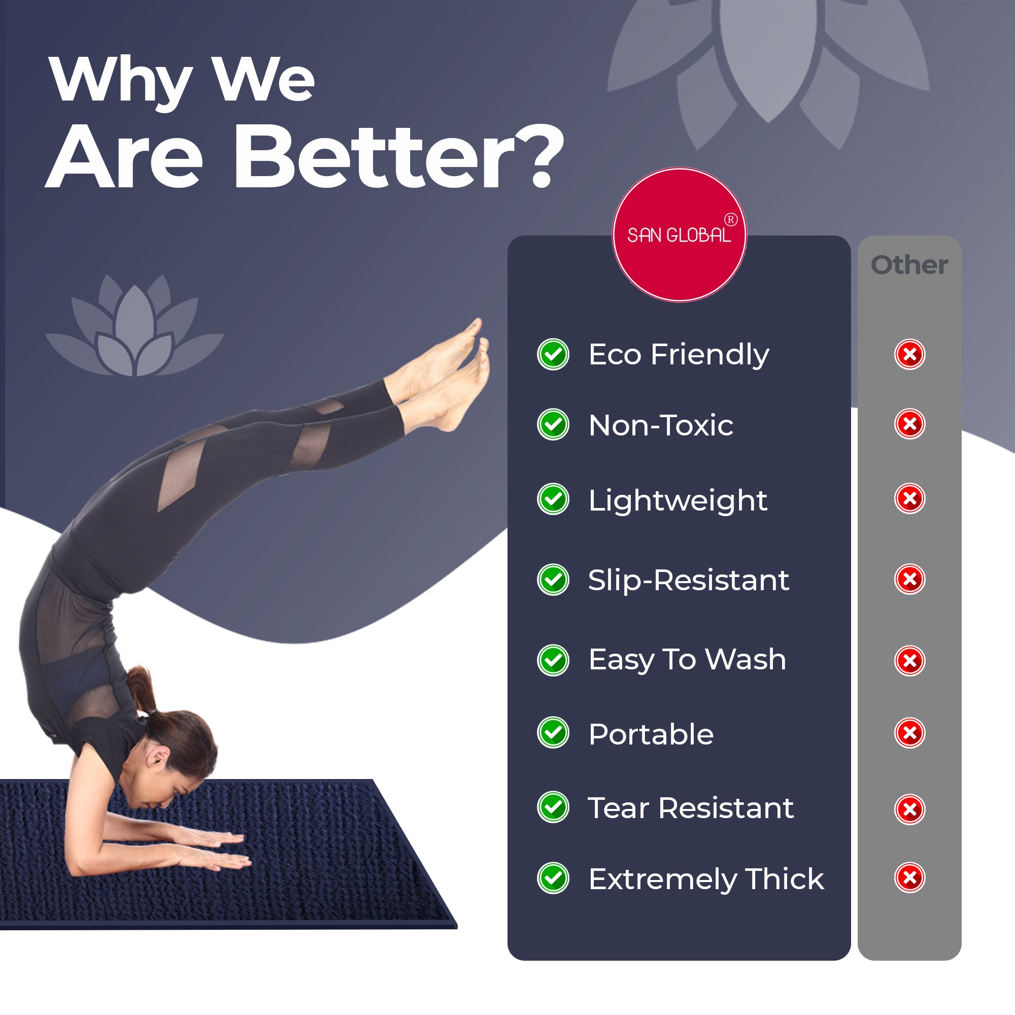 Yoga Mat Benefits