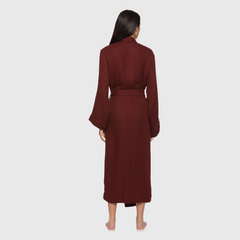 Womens 4 Layer Gauze Bath Robes
